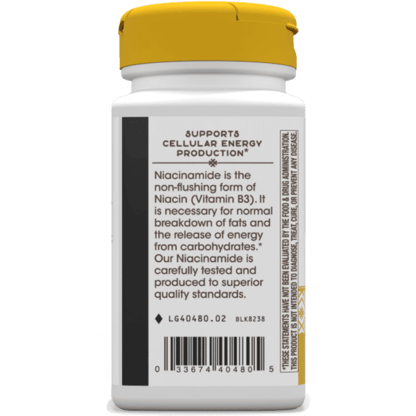 Nature's Way, Niacinamide, 500 mg, 100 Capsules - Image 2