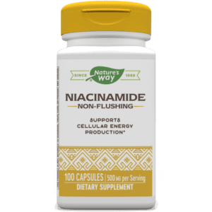 Nature's Way, Niacinamide, 500 mg, 100 Capsules