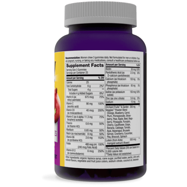 Nature's Way, Alive! Women's Vitamins, 75 Gummies - Image 2