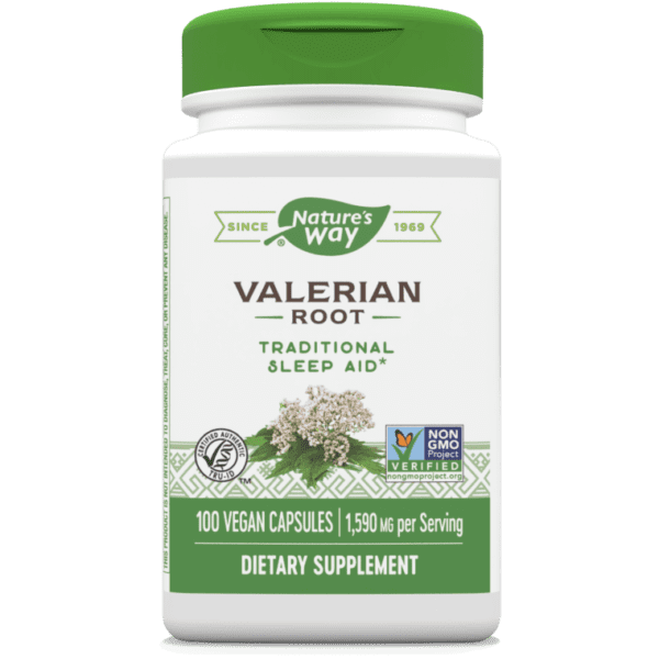 Nature's Way, Valerian Root, 1,590 mg, 100 Vegan Capsules