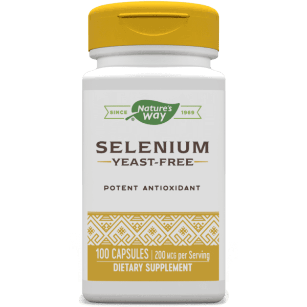Nature's Way, Selenium, 200 mcg, 100 Capsules