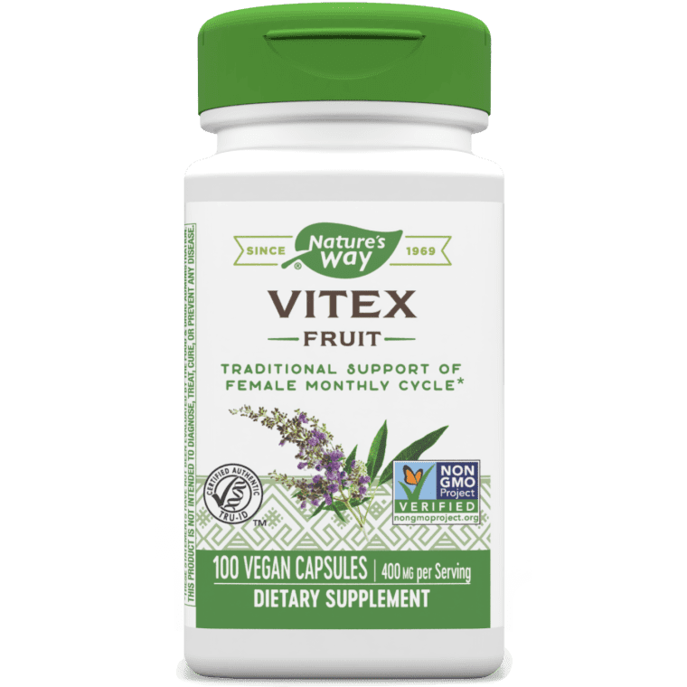 Nature's Way, Vitex Fruit, 400 mg, 100 Vegan Capsules