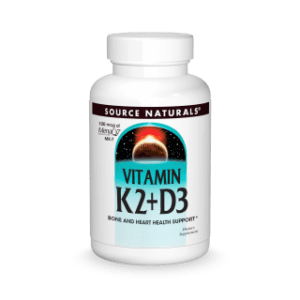 Source Naturals, Vitamin K2 + D3, 60 Tablets