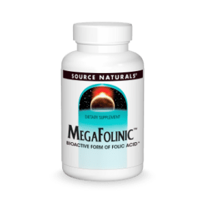 Source Naturals, MegaFolinic, 800 mcg, 120 Tablets