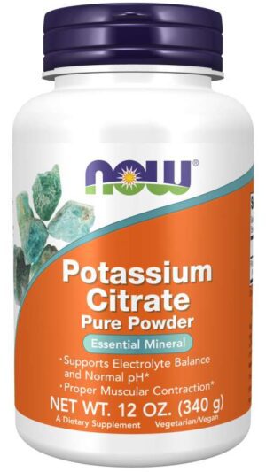 Now Foods, Potassium Citrate Pure Powder, 12 oz (340 g)