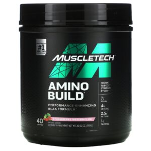 MuscleTech Amino Build Next Gen Amino Acids, BCAA 40 SERVINGS